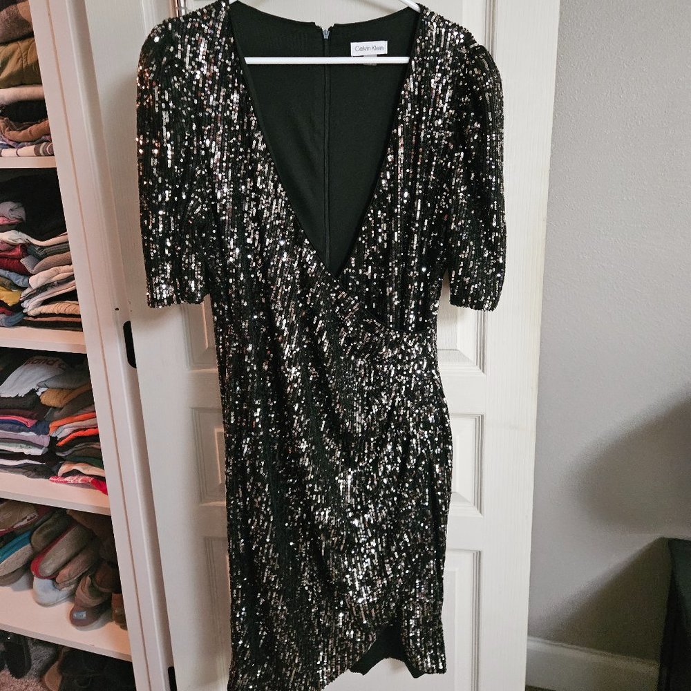Calvin Klein holiday dress